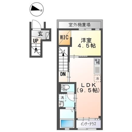 仮）神明２丁目アパート 間取り図