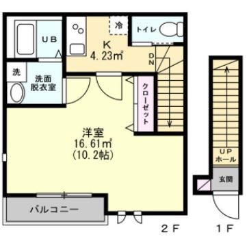リヴァンス北綾瀬 間取り図