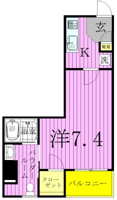 スパシエベレーザ綾瀬 間取り図