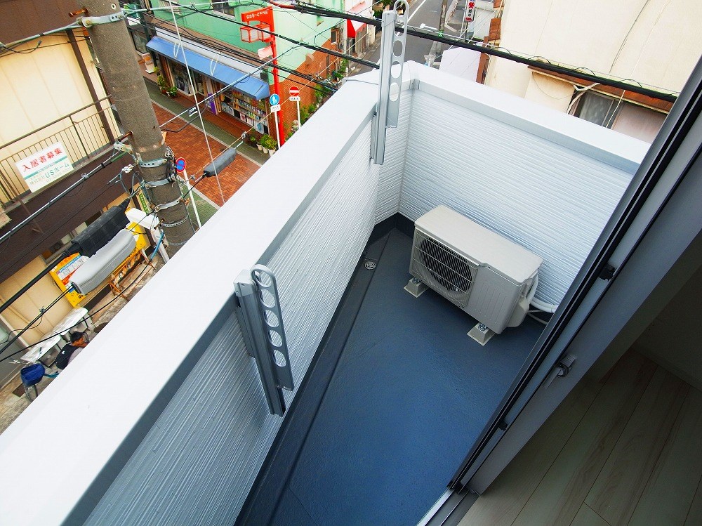 メルディア梅島2  ベランダ