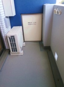 ライジングプレイス北千住 ベランダ