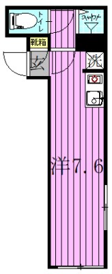 ルミエール荒川町屋 間取り図