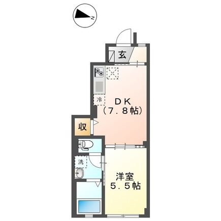 仮）神明２丁目アパート 間取り図