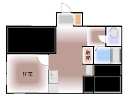 サントミ保木間マンション 間取り図