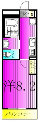 ラ・ブリーズ弐番館 303号室 間取り
