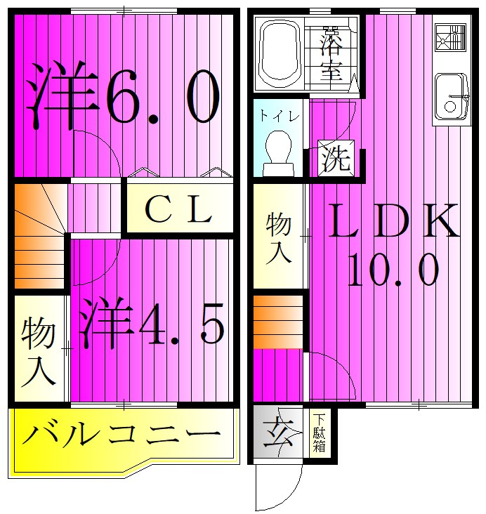 タナカグリーンテラス 間取り