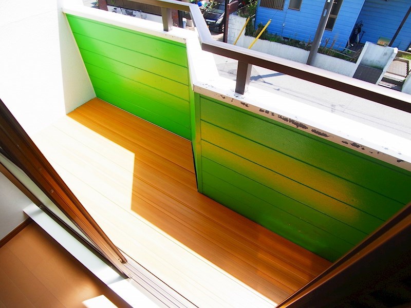 タナカグリーンテラス ベランダ