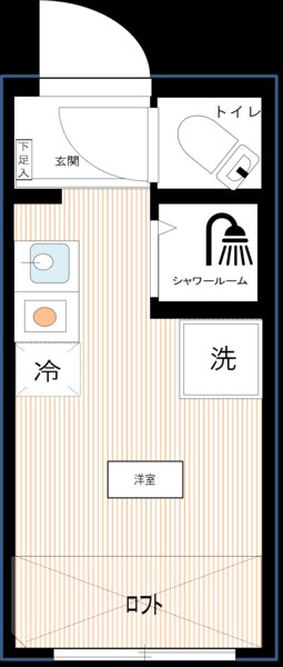 カーサ・コスタ南千住 間取り図