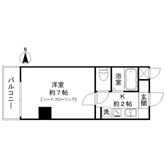 ベルメゾンエス 間取り図