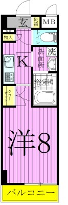 ARTECASA Alivie 綾瀬 間取り図