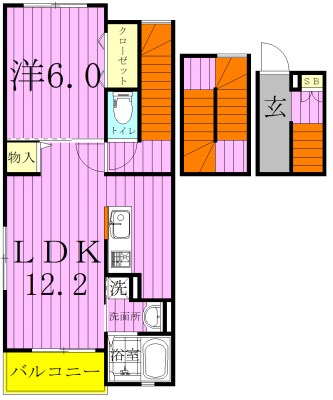 アビタシオン高柳 間取り