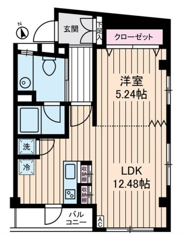 いずみマンション 間取り図