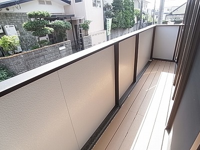 ドゥ　リアン　ファミリオ ベランダ