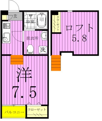 Hale Maluhia　～ハレマルヒア～ 202号室 間取り