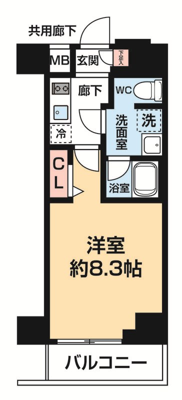 ARCOBALENO KANAMACHIⅡ 間取り図