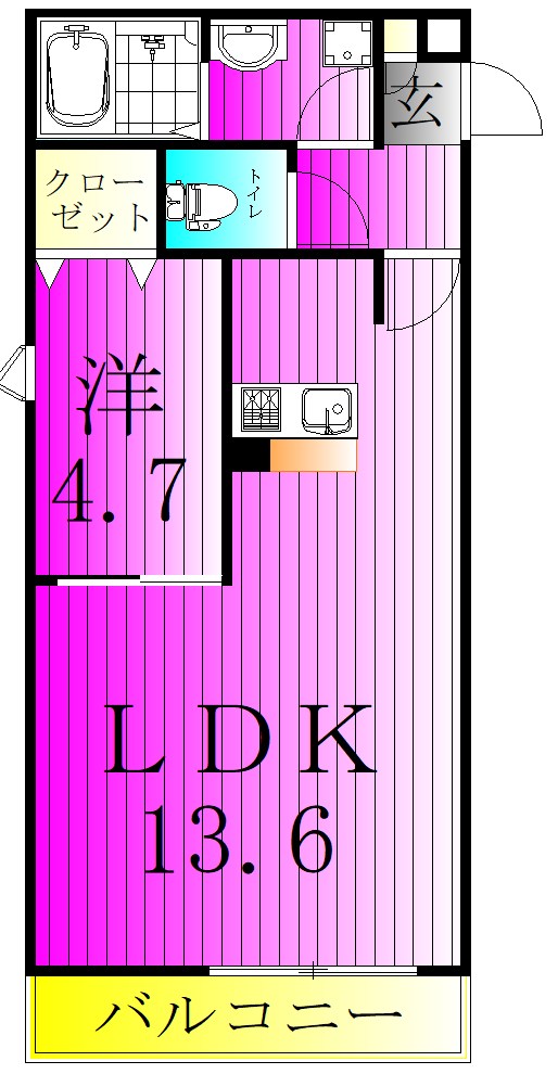 シエーナ北小金Ⅱ 間取り