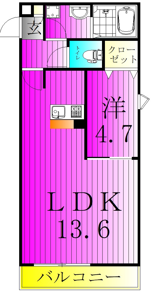 シエーナ北小金Ⅱ 間取り