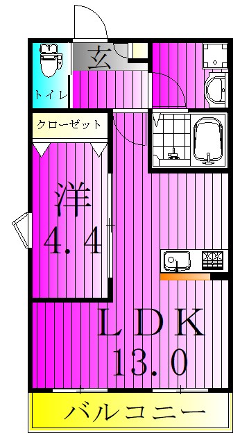 シエーナ北小金Ⅲ 間取り