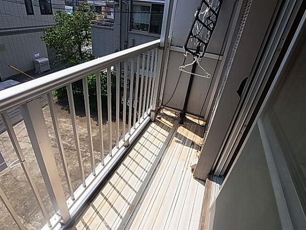 ことぶきハイツ ベランダ