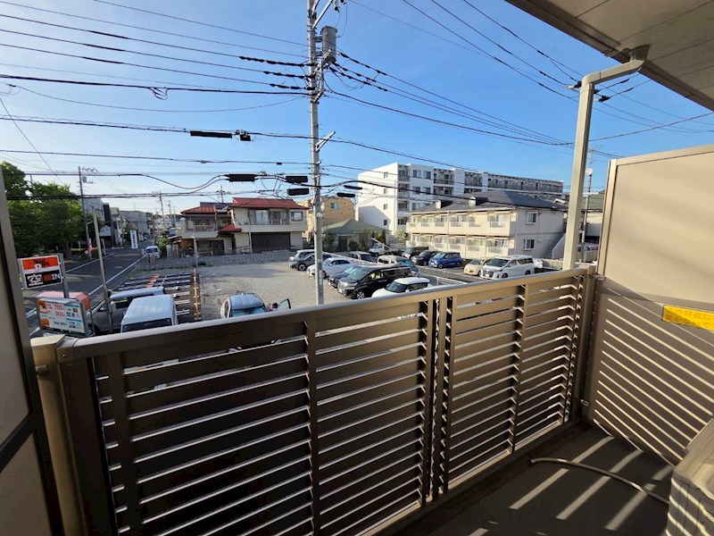 舎人レジデンス ベランダ