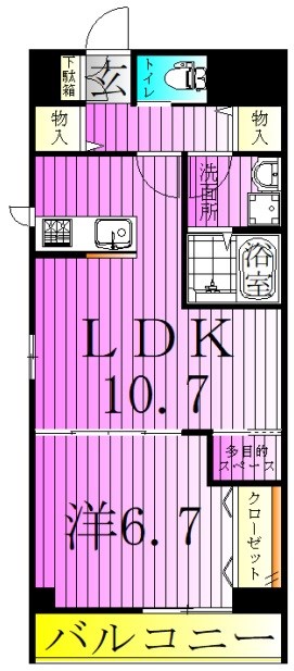 SOLEIL　PROSPERER 間取り図