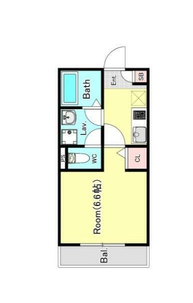 ジーメゾン松戸中和倉 202号室 間取り