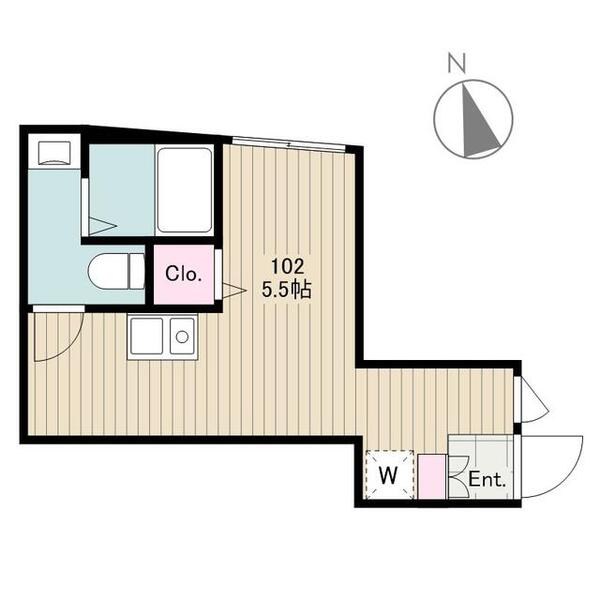 mitia terrace 小菅 間取り図