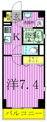リヴェールタワー綾瀬 間取り図