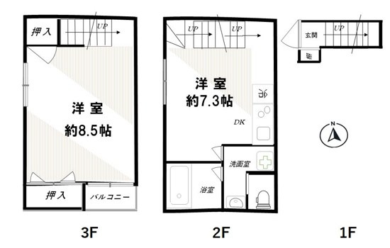 Ｈａｐｐｙｎｅｓｓ北千住 間取り図