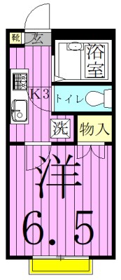 イリスガーデン福寿Ａ 間取り図