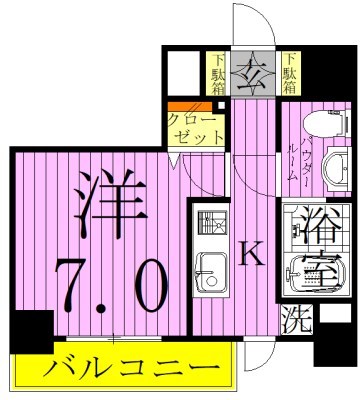Ｙビル江北oneタワー 間取り図