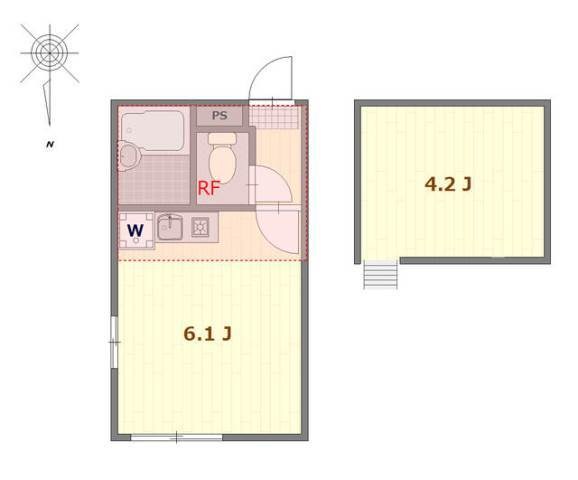 シャンテ　ヌーベル　ヴィ 間取り図