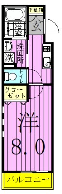 Forest　maison白鳥 間取り図