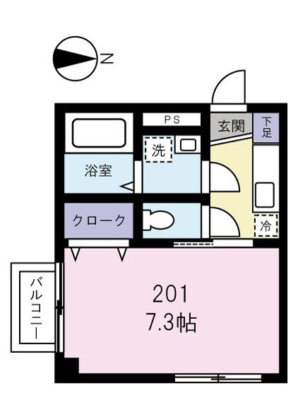 グランバリエ・２  間取り図