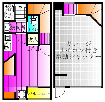 ＳＫガレジオ白井笹塚Ⅰ 間取り