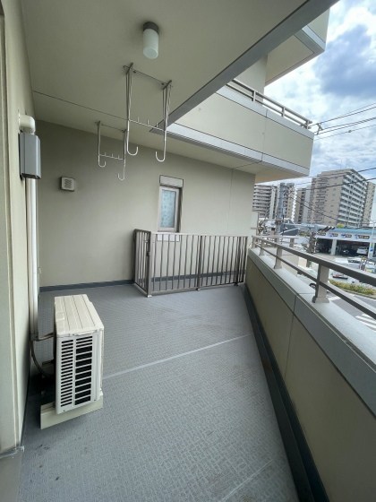 オアシスＦ棟 ベランダ