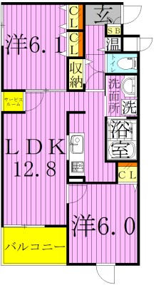 エルドール 間取り図