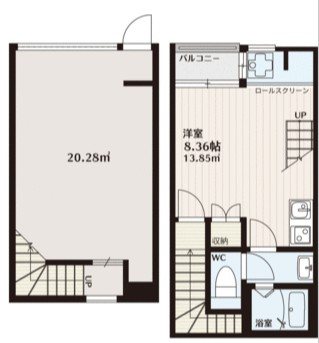 ＳＫガレジオ白井笹塚Ⅳ 間取り