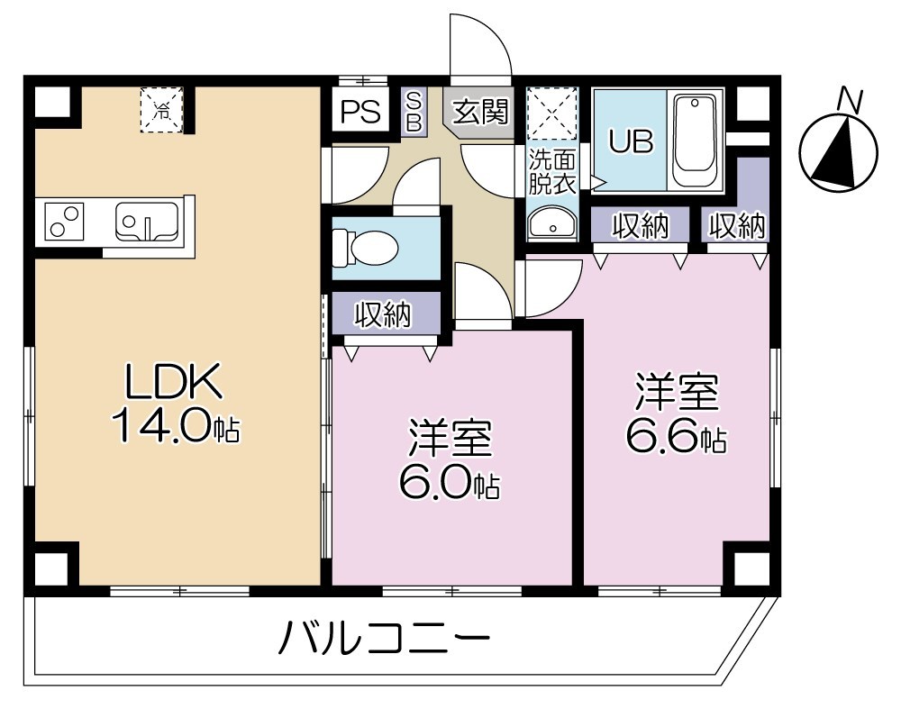 シェラトン南千住 間取り図