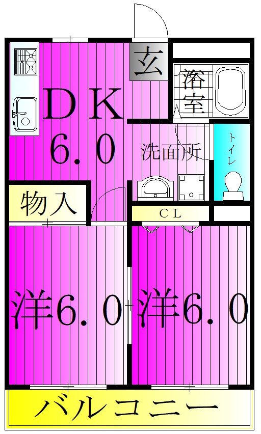 ハピネス柏 間取り