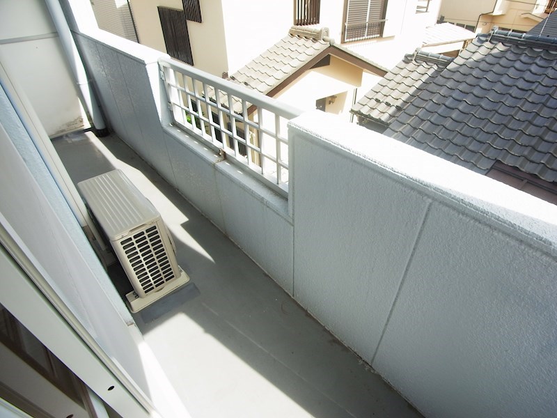 ハピネス柏 ベランダ