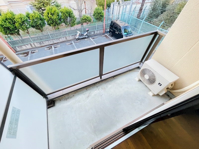 マンション鈴音 ベランダ