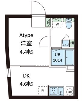 レピュア亀有レジデンス 間取り図
