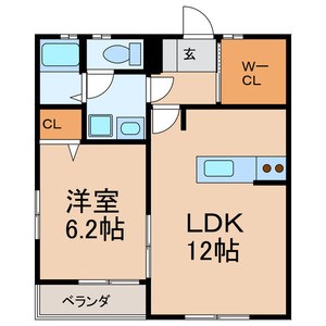 イーストチェリー 間取り