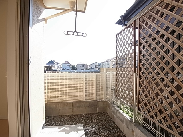 イーストチェリー ベランダ