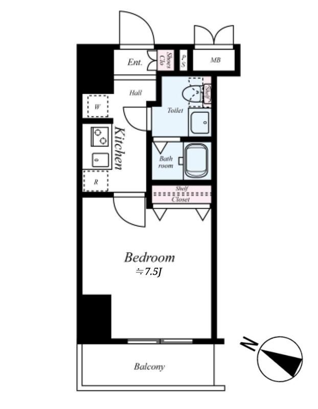 ISLE東京向島 間取り図