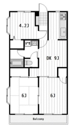 ベル・ビュー松戸 104号室 間取り