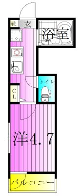 キャナルレジデンス・アイ 間取り図