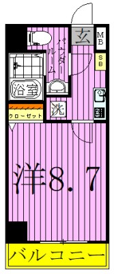 グランドパーク親水公園  間取り図