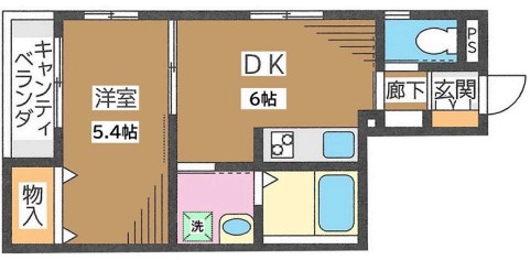 オルテンシア 間取り図